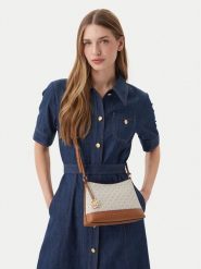 MICHAEL Michael Kors Torebka 32S6G3PC1B Écru. Białe torebki klasyczne damskie MICHAEL Michael Kors, bez wzorów, ze skóry, bez dodatków. Za 949.99 zł.