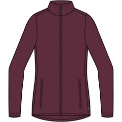 Bluza damska VIKING Tesero Lady Polartec. Czerwone bluzy bez kaptura damskie VIKING, z polaru. Za 239.90 zł.
