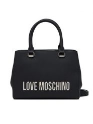 LOVE MOSCHINO Torebka JC4022PP1NKD000B Czarny. Czarne torebki klasyczne damskie Love Moschino, bez wzorów, ze skóry, bez dodatków. Za 759.99 zł.