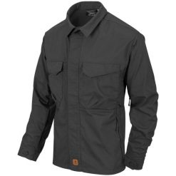 Koszula męska Helikon-Tex Woodsman. Czarne koszule męskie HELIKON-TEX, l, bez wzorów, z bawełny, bez kołnierzyka, bez ramiączek. Za 329.99 zł.