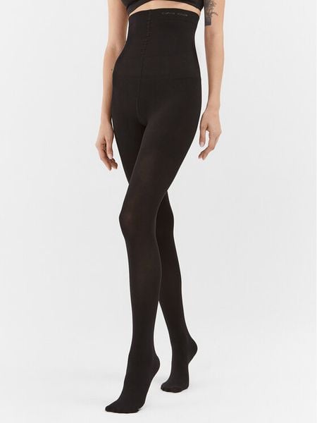 Calvin Klein Rajstopy Damskie 701218758 Czarny. Czarne rajstopy i pończochy CALVIN KLEIN. Za 99.99 zł.