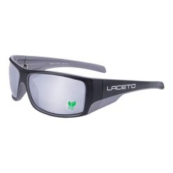Polaryzacyjne okulary przeciwsłoneczne CARL ECO. Czarne okulary przeciwsłoneczne męskie LACETO, z materiału. Za 83.00 zł.