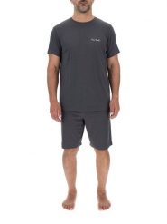 Pierre Cardin Szorty piżamowe w kolorze antracytowym rozmiar: XL. Czarne piżamy męskie Pierre Cardin, xl, bez wzorów, bez ramiączek. Za 56.99 zł.