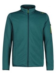 Cmp Kurtka polarowa w kolorze turkusowym rozmiar: 54. Niebieskie kurtki męskie CMP, bez wzorów, z polaru, bez kaptura. Za 144.24 zł.