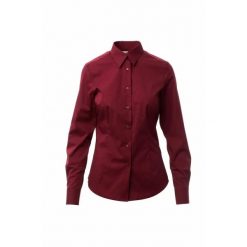 Koszula damska Payper Wear Florentia. Czerwone koszule damskie PAYPER WEAR, bez wzorów, z bawełny, eleganckie, bez kołnierzyka, bez ramiączek. Za 246.00 zł.