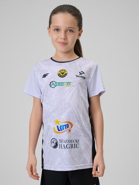4F Koszulka meczowa replika domowa z sezonu 2025/26 dziecięca 4F x Sokół & Hagric Mogilno - czarna 158/164 (12-14 lat). Czarne koszulki dziewczęce 4f, l, bez wzorów, z materiału, bez ramiączek. Za 149.99 zł.
