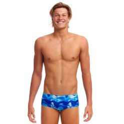 Kąpielówki spodenki na basen męskie Funky Trunks Dive In. Niebieskie kąpielówki męskie FUNKY TRUNKS, m, bez wzorów, do pływania. Za 159.00 zł.