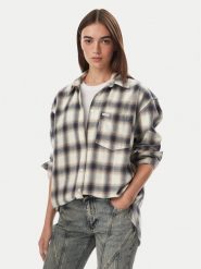 Guess Jeans Koszula W5BH40 WGMH1 Niebieski Regular Fit. Niebieskie koszule męskie Guess Jeans, m, z aplikacjami, z bawełny, bez kołnierzyka, bez ramiączek. Za 389.99 zł.
