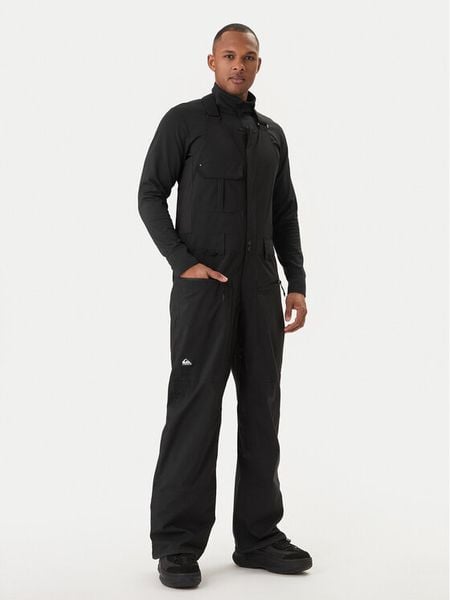 Quiksilver Spodnie snowboardowe Utility EQYTP03217 Czarny Regular Fit. Czarne spodnie materiałowe męskie Quiksilver, bez wzorów, z syntetyku, sportowe. Za 1,249.00 zł.