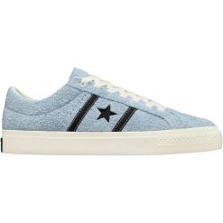 Buty sportowe męskie Converse One Star Academy Pro. Niebieskie buty sportowe na co dzień męskie Converse, z materiału, bez zapięcia, na fitness i siłownię. Za 490.00 zł.