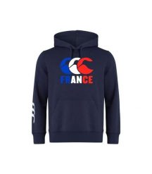 Bluza z kapturem Canterbury Klub. Niebieskie bluzy z kapturem męskie CANTERBURY, l, z bawełny. Za 360.50 zł.