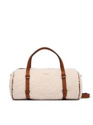 Guess Torebka Taylor Mini HWWS23 25760 Kremowy. Białe torebki klasyczne damskie Guess, z aplikacjami, z materiału, bez dodatków. Za 364.99 zł.