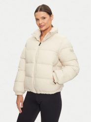 Napapijri Kurtka zimowa A-Box Logo NP0A4HZ1 Beżowy Loose Fit. Brązowe kurtki damskie Napapijri, na zimę, xl, bez wzorów, z syntetyku, bez kaptura. Za 679.99 zł.
