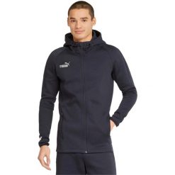 Bluza z kapturem Puma Teamfinal Casuals Hooded Jkt, Mężczyźni. Niebieskie bluzy z kapturem męskie Puma, m, z bawełny. Za 249.00 zł.
