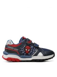 Geox Sneakersy J Tuono B. B J35AXB 014BU C0735 D Granatowy. Niebieskie buty sportowe chłopięce Geox, bez wzorów, ze skóry, bez zapięcia. Za 229.99 zł.