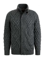 PME Legend Kardigan w kolorze antracytowym rozmiar: XL. Czarne kardigany męskie PME Legend, xl, bez wzorów, z wełny, bez kołnierzyka. Za 459.04 zł.