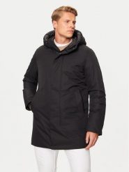 Bomboogie Parka CM7653TACR4 Czarny Regular Fit. Czarne parki męskie Bomboogie, m, bez wzorów, z syntetyku. Za 1,219.00 zł.