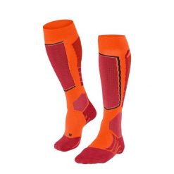 Skarpetki Falke SK2 Intermediate. Brązowe skarpetki męskie Falke, bez wzorów, z materiału. Za 189.50 zł.