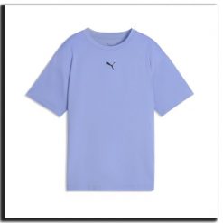 Młodzieżowa koszulka Train All Day ESS PUMA. Fioletowa bluzki damskie Puma, m, bez wzorów, młodzieżowe, bez kołnierzyka, bez ramiączek. Za 79.00 zł.