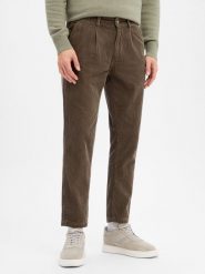 Lindbergh spodnie sztruksowe Mężczyźni Bawełna zielony, S. Zielone spodnie materiałowe męskie Lindbergh, bez wzorów, z bawełny, eleganckie. Za 399.95 zł.
