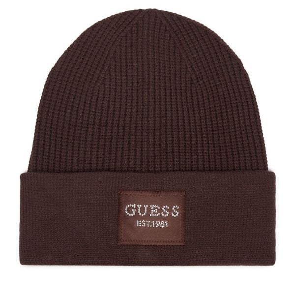 Czapka Guess. Brązowe czapki zimowe damskie Guess. Za 154.99 zł.