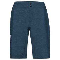 Szorty damskie VAUDE Ligure. Czarne szorty damskie Vaude, bez wzorów. Za 452.55 zł.