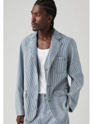 Levi's Marynarka w kolorze granatowo-białym rozmiar: L. Niebieskie marynarki męskie Levi's, bez wzorów, z bawełny. Za 305.29 zł.