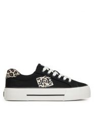DC Shoes Tenisówki SS25-3C068 Czarny. Czarne trampki i tenisówki damskie DC Shoes, bez wzorów, z materiału. Za 219.99 zł.