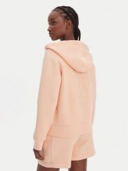 Guess Bluza V3RQ11 K7UW2 Pomarańczowy Regular Fit. Brązowe bluzy bez kaptura damskie Guess, l, z wiskozy. Za 469.99 zł.