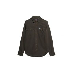 Koszula flanelowa Superdry Trailsman. Zielone koszule męskie Superdry., m, bez wzorów, bez kołnierzyka, bez ramiączek. Za 317.00 zł.