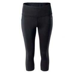 Legginsy 3/4 Damskie Vika. Czarne legginsy damskie MARTES, s, bez wzorów, z elastanu, na fitness i siłownię. Za 64.99 zł.