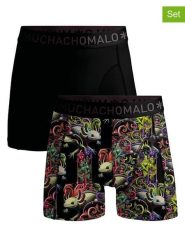 Muchachomalo Bokserki (2 pary) w kolorze czarnym rozmiar: 3XL. Czarne bokserki męskie Muchachomalo, bez wzorów. Za 86.99 zł.