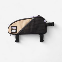 Torba rowerowa do bikepackingu Riverside ADVT 500 na górną rurę ramy 1 l. Brązowe torby męskie na ramię RIVERSIDE, bez wzorów, z materiału, bez dodatków. Za 119.99 zł.