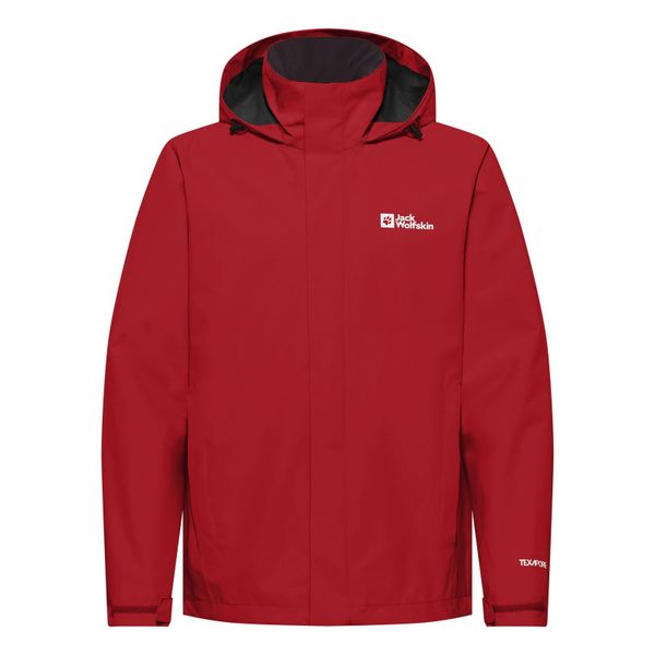 Kurtka uniwersalna męska Jack Wolfskin Trailtime. Czerwone kurtki męskie Jack Wolfskin, m, bez wzorów, z syntetyku, klasyczne, z kapturem. Za 605.00 zł.