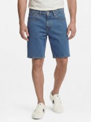 Levi's spodenki jeansowe - 445 Athletic Mężczyźni Jeansy niebieski, 31. Niebieskie szorty męskie Levi's, bez wzorów, z bawełny, sportowe. Za 279.95 zł.