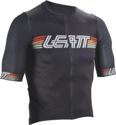 Koszulka rowerowa męska Leatt Jersey MTB Endurance 6.0. Czarne t-shirty sportowe męskie LEATT, l, z elastanu, bez ramiączek, na fitness i siłownię. Za 367.39 zł.
