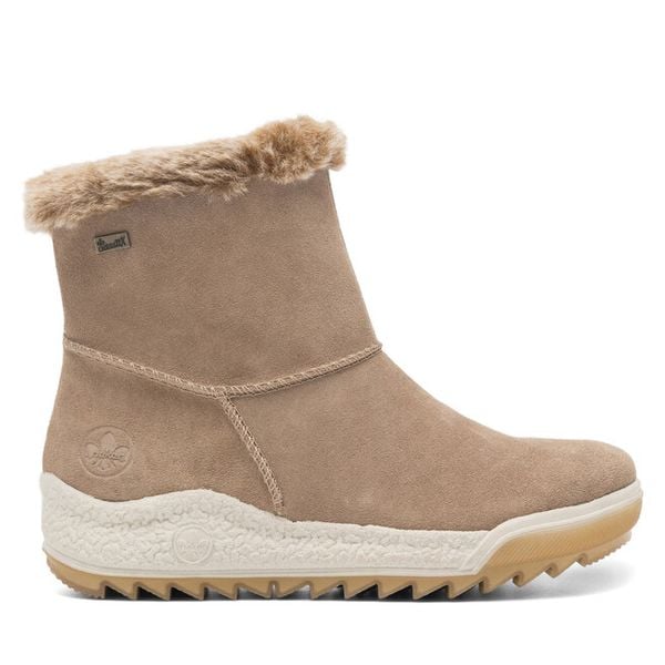 Śniegowce Rieker. Brązowe śniegowce damskie Rieker. Za 293.99 zł.