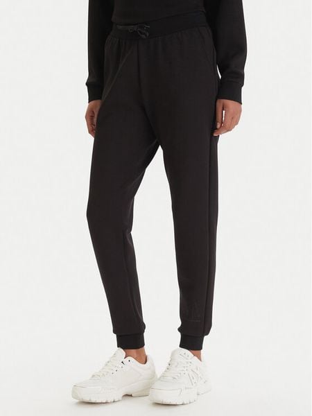 Armani Exchange Spodnie dresowe XW000828 AF13397 UC001 Czarny Regular Fit. Czarne spodnie dresowe damskie Armani Exchange, m, bez wzorów, z dresówki. Za 519.99 zł.