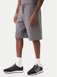 EA7 Emporio Armani Szorty sportowe 7M001491 AF17787 U8086 Szary Regular Fit. Szare szorty męskie EA7 Emporio Armani, l, z bawełny. Za 449.99 zł.
