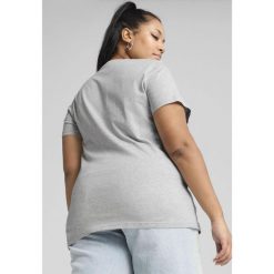 Damska koszulka ESS No. 1 Logo PUMA Light Gray Heather. Czarne bluzki damskie Puma, s, bez wzorów, z gumy, bez ramiączek. W wyprzedaży za 64.00 zł.