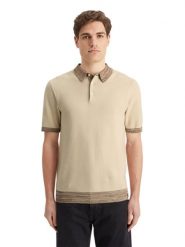 Scotch & Soda Koszulka polo w kolorze beżowym rozmiar: M. Brązowe koszulki polo męskie Scotch & Soda, m, bez wzorów, z bawełny, bez ramiączek. Za 184.46 zł.