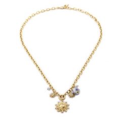 Naszyjnik Guess. Żółte naszyjniki damskie Guess, złote. Za 429.99 zł.