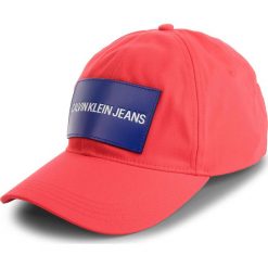 Czapka z daszkiem CALVIN KLEIN JEANS - Cap M K40K400863 634. Czerwone czapki męskie Calvin Klein Jeans, bez wzorów, z bawełny. Za 159.00 zł.