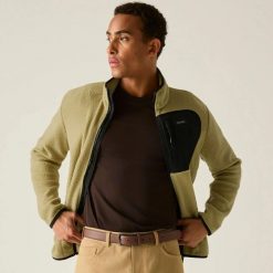 Męska bluza polarowa Frankie Borg z zamkiem błyskawicznym. Białe bluzy bez kaptura męskie Regatta, m, z materiału. Za 233.50 zł.