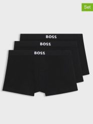 Hugo Boss Underwear Bokserki (3 pary) w kolorze czarnym rozmiar: M. Czarne bokserki męskie Hugo Boss Underwear, bez wzorów. Za 153.34 zł.