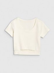 4F T-shirt crop top gładki damski - biały L. Białe t-shirty damskie 4f, l, bez wzorów, z bawełny, bez kołnierzyka. W wyprzedaży za 39.99 zł.