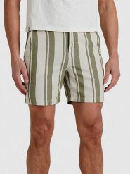 CAST IRON Szorty w kolorze kremowo-zielonym rozmiar: W31. Brązowe szorty męskie CAST IRON, bez wzorów. Za 249.95 zł.