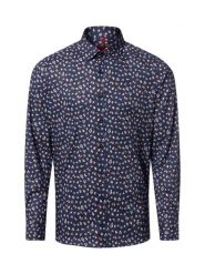 Finshley & Harding koszula biznesowa Mężczyźni Slim Fit Bawełna niebieski, 37. Niebieskie koszule męskie Finshley & Harding, m, bez wzorów, z bawełny, bez kołnierzyka, bez ramiączek. Za 169.95 zł.
