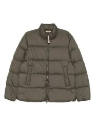 Woolrich Kurtka puchowa"Cloud Eagle" w kolorze ciemnozielonym rozmiar: M. Zielone kurtki męskie Woolrich, na zimę, m, bez wzorów, z puchu, bez kaptura. Za 1,478.99 zł.