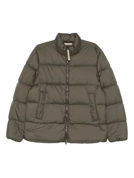 Woolrich Kurtka puchowa"Cloud Eagle" w kolorze ciemnozielonym rozmiar: L. Zielone kurtki męskie Woolrich, na zimę, l, bez wzorów, z puchu, bez kaptura. Za 1,478.99 zł.